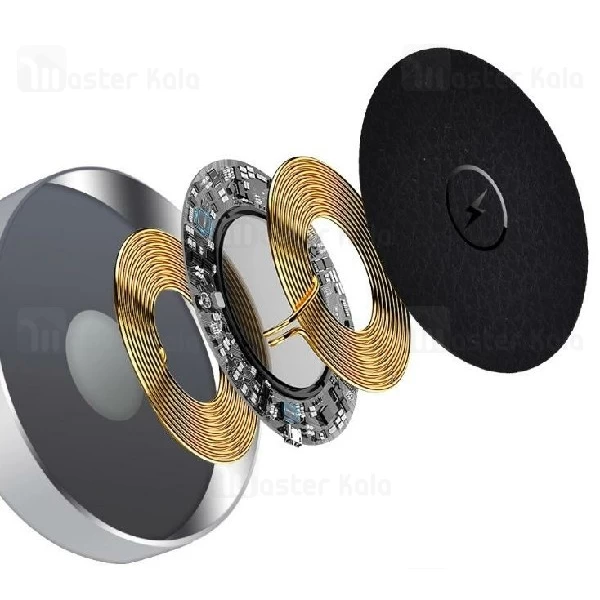 شارژر وایرلس Coteetci WS-17 Mini 2 in 1 Wireless 10W شارژ گوشی و اپل واچ