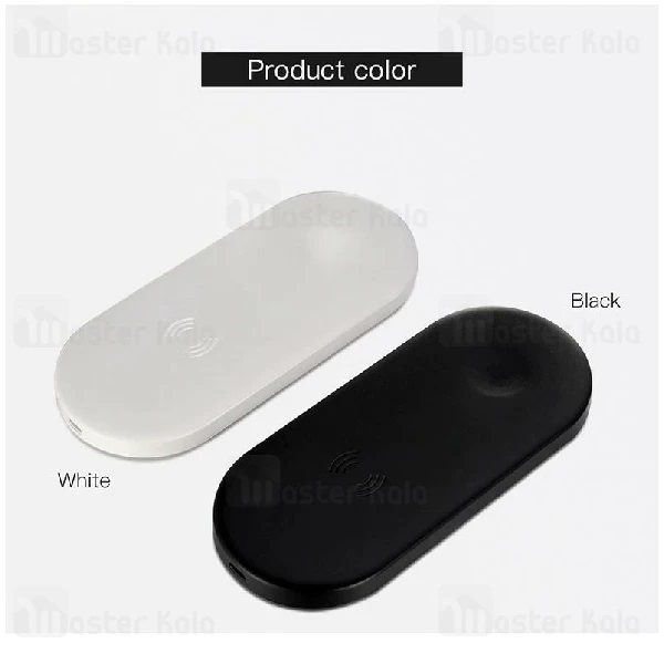 شارژر وایرلس کوتتسی Coteetci WS-7 2 in 1 Wireless 10W شارژ گوشی و اپل واچ