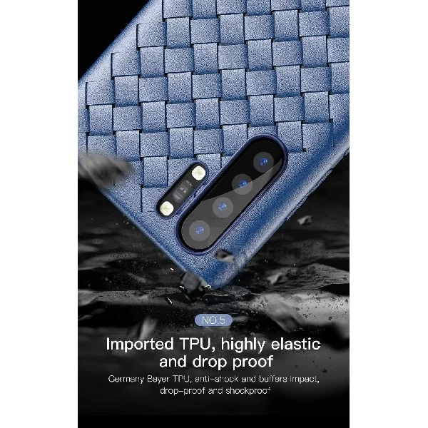 قاب طرح چرم و حصیری HUAWEI P30 Pro Baseus Weaving WIHWP30P-BV01