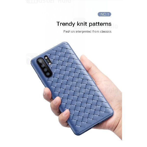 قاب طرح چرم و حصیری HUAWEI P30 Pro Baseus Weaving WIHWP30P-BV01