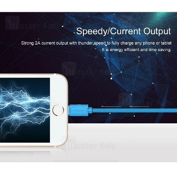 کابل لایتنینگ بیسوس Baseus Yaven Lightning Cable CALUN-02 توان 2 آمپر 