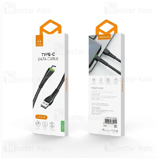 کابل Type C فست شارژ مک دودو Mcdodo CA-643 QC3.0 Data Cable طول 1.8 متر