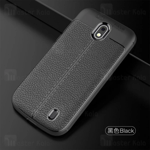 قاب طرح چرم Nokia 1 Plus Auto Focus Jelly Case