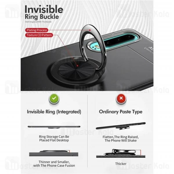 قاب Becation Auto Focus Magnetic Ring Case Huawei P30 