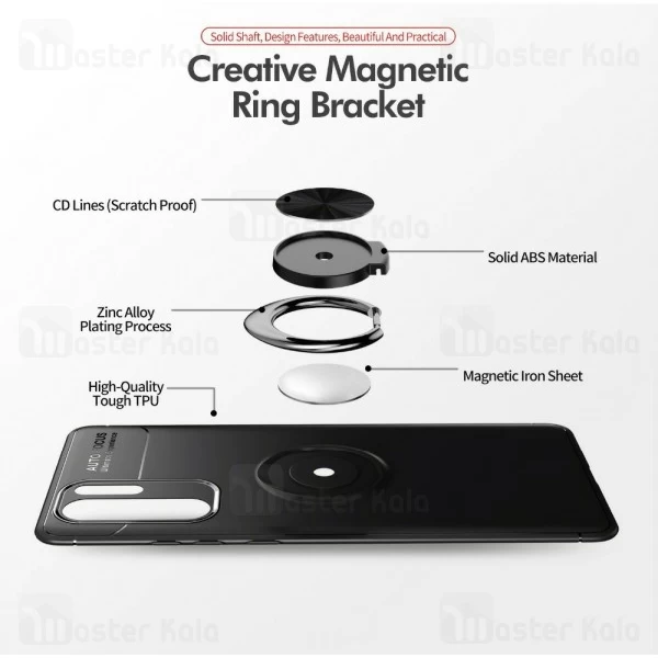 قاب Becation Auto Focus Magnetic Ring Case Huawei P30 Pro