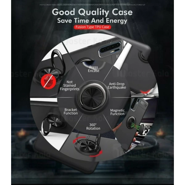 قاب Becation Auto Focus Magnetic Ring Case Huawei P30 Pro