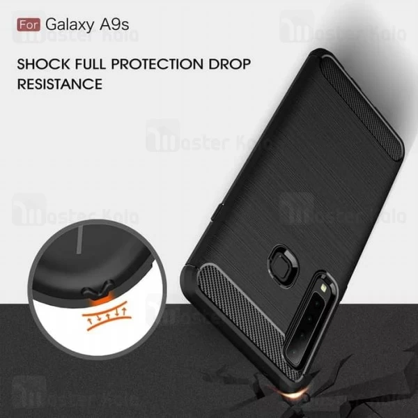 قاب Samsung Galaxy A9 2018 Fiber Carbon Rugged Armor Case