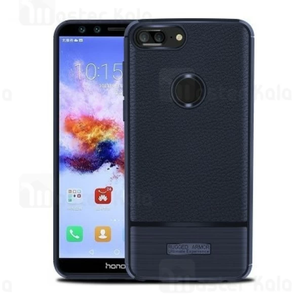 قاب فیبر کربنی Huawei Honor 9 Lite Becation Litchi Rugged Armor