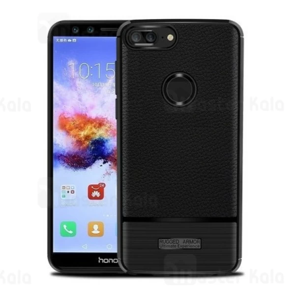 قاب فیبر کربنی Huawei Honor 9 Lite Becation Litchi Rugged Armor