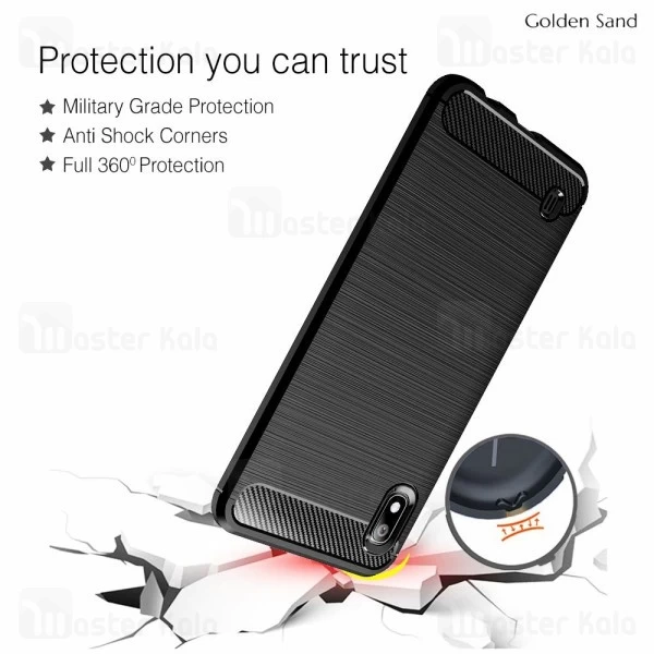 قاب Samsung Galaxy A10 Fiber Carbon Rugged Armor Case