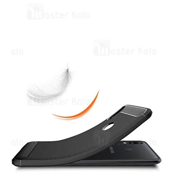 قاب Samsung Galaxy M20 Fiber Carbon Rugged Armor Case