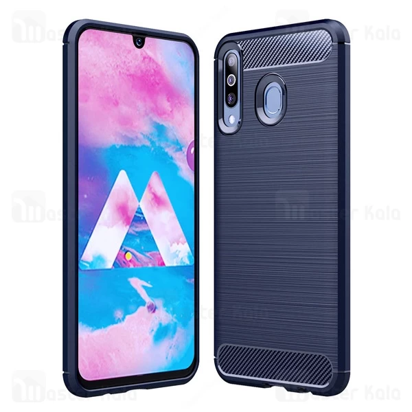 قاب Samsung Galaxy M30 Fiber Carbon Rugged Armor Case