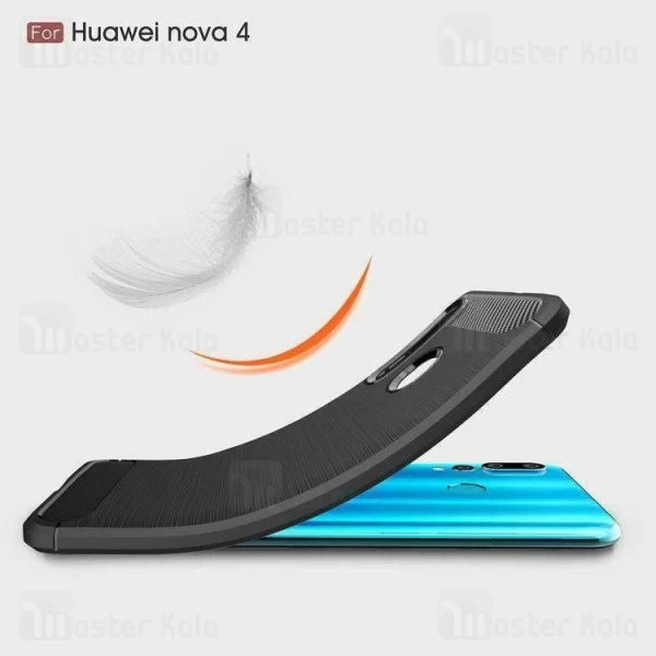 قاب Huawei Nova 4 Fiber Carbon Rugged Armor Case