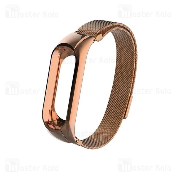 بند دستبند سلامتی شیائومی Xiaomi Mi Band 3 Milanese Metal Strap