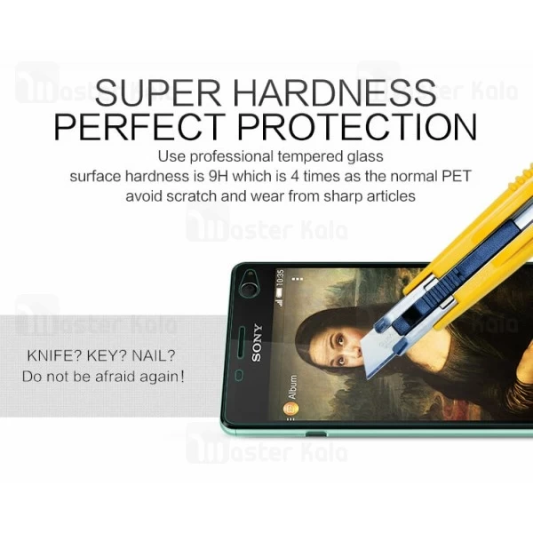 گلس نیلکین Sony Xperia C4 Nillkin H Plus Glass