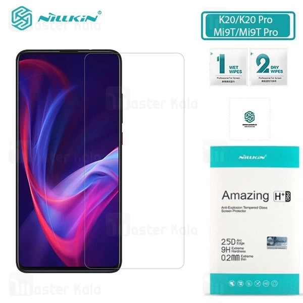 محافظ صفحه شیشه ای نیلکین Xiaomi Redmi K20 / K20 Pro / Mi9T / Mi9T Pro Nillkin H+ Pro