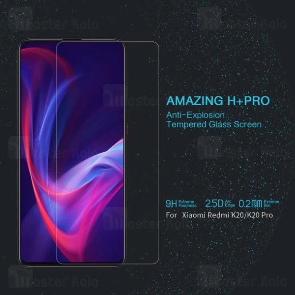 محافظ صفحه شیشه ای نیلکین Xiaomi Redmi K20 / K20 Pro / Mi9T / Mi9T Pro Nillkin H+ Pro