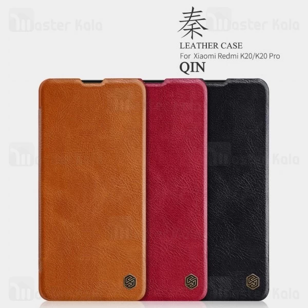 کیف چرمی نیلکین شیائومی Xiaomi Redmi K20 / K20 Pro / Mi9T / Mi9T Pro Nillkin Qin Leather Case