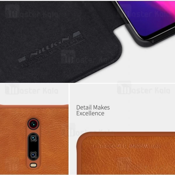 کیف چرمی نیلکین شیائومی Xiaomi Redmi K20 / K20 Pro / Mi9T / Mi9T Pro Nillkin Qin Leather Case
