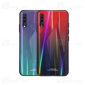 قاب لیزری رنگین کمانی سامسونگ Samsung Galaxy A50 Aurora Laser Case
