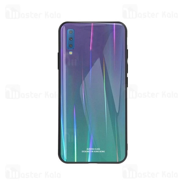 قاب لیزری رنگین کمانی سامسونگ Samsung Galaxy A7 2018 Aurora Laser Case