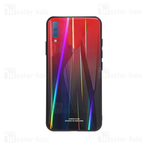 قاب لیزری رنگین کمانی سامسونگ Samsung Galaxy A7 2018 Aurora Laser Case