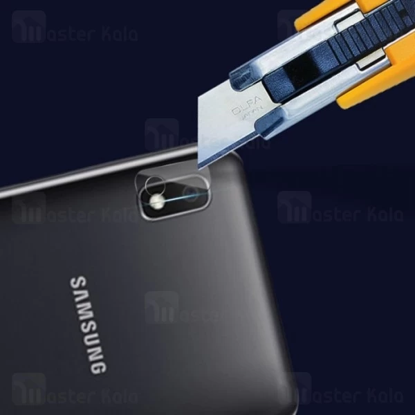 محافظ لنز دوربین شیشه ای موبایل سامسونگ Samsung Galaxy A10
