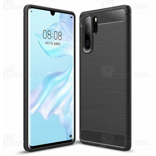 قاب Huawei P30 Pro Fiber Carbon Rugged Armor Case