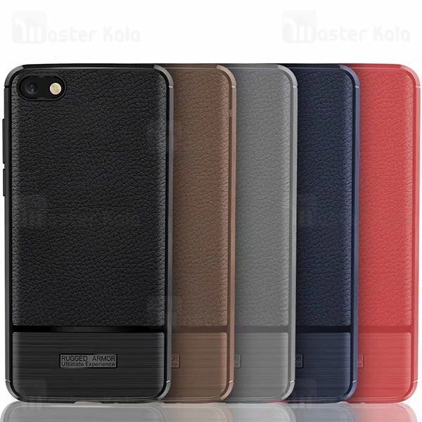 قاب فیبر کربنی Huawei Y5 2018 / Y5 Prime 2018 / Honor 7s Becation Litchi Rugged Armor