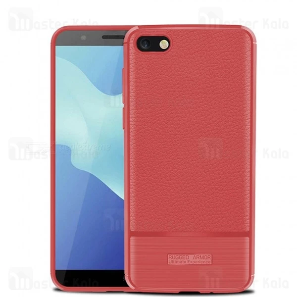 قاب فیبر کربنی Huawei Y5 2018 / Y5 Prime 2018 / Honor 7s Becation Litchi Rugged Armor