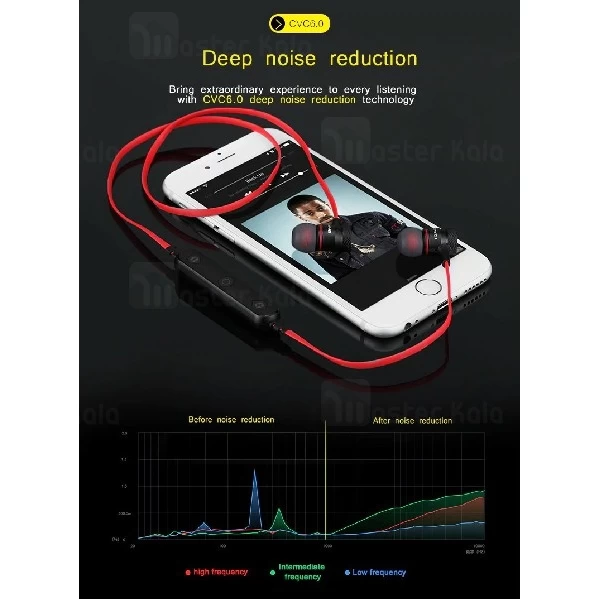 هندزفری بلوتوث اوی AWEI B922bl Wireless Earphone طراحی مگنتی