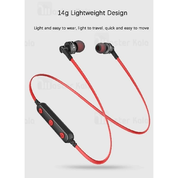 هندزفری بلوتوث اوی AWEI B990bl Wireless Earphone طراحی گردنی