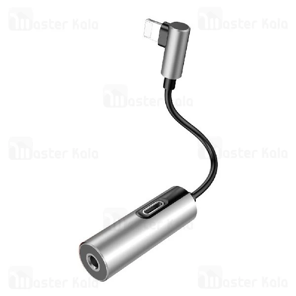 کابل تبدیل لایتنینگ اتصال همزمان هندزفری و شارژر بیسوس Baseus Audio Converter CALL42-01