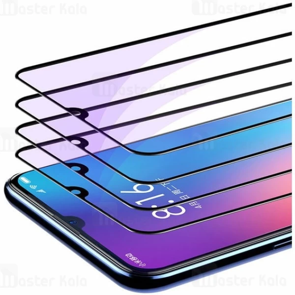 محافظ صفحه شیشه ای تمام صفحه و ضد اشعه بیسوس شیائومی Xiaomi Mi 9 Baseus SGMIM9-KB01