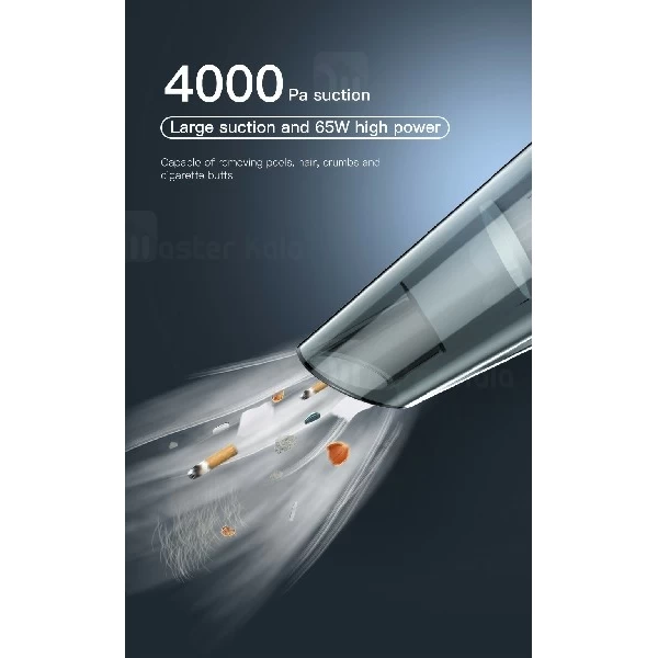 جارو برقی ماشین بیسوس Baseus shark one H-505 Car vacuum cleane ACH505-B01