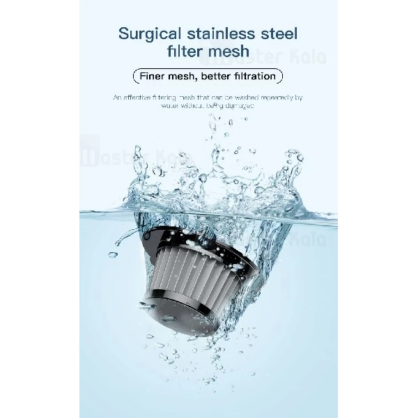 جارو برقی ماشین بیسوس Baseus shark one H-505 Car vacuum cleane ACH505-B01