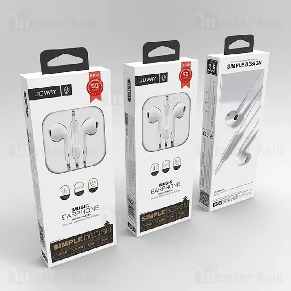 هندزفری سیمی جووی Joway HP56 Simple Music Earphone طرح ایرپاد