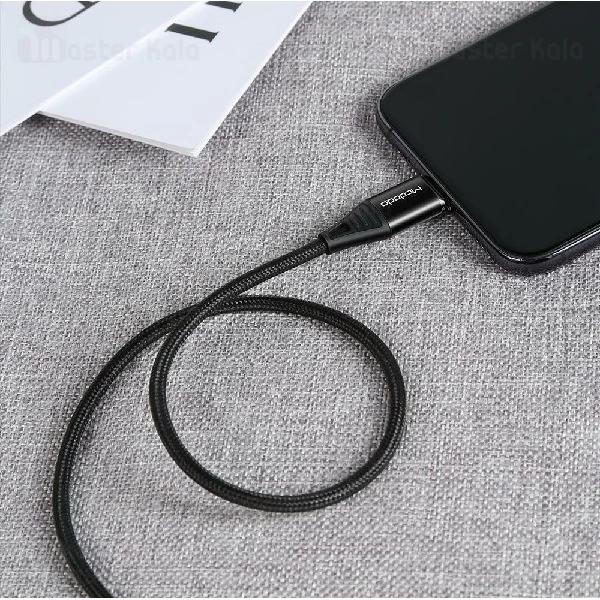 کابل لایتنینگ مک دودو Mcdodo CA-631 Data Cable توان 3 آمپر و طراحی مگنتی
