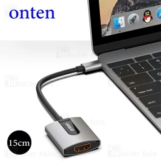 کابل تبدیل HDMI به Type C اونتن Onten 9587S 4K USB-C - بدون تاخیر و لگ
