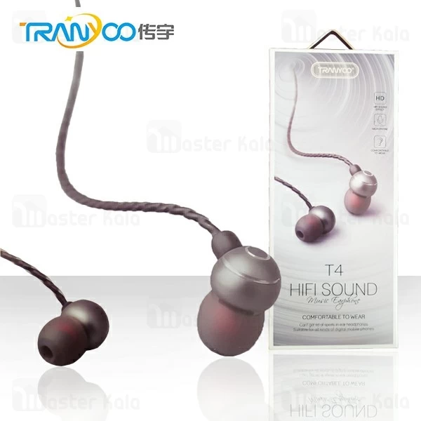 هندزفری سیمی Tranyoo T4 music Bass in-ear Earphone