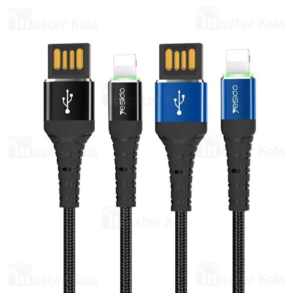 کابل لایتنینگ یسیدو Yesido CA35 Data Cable توان 2.4 آمپر و طول 1.2 متر