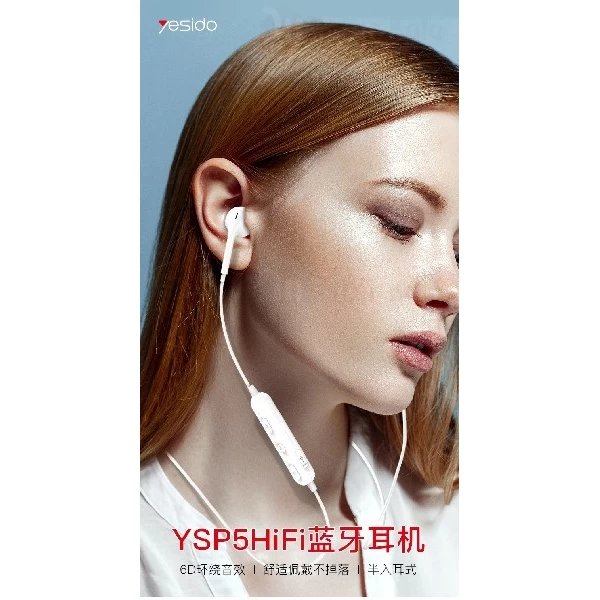 هندزفری بلوتوث یسیدو Yesido YSP05 Sports Bluetooth Headset طرح ایرپاد