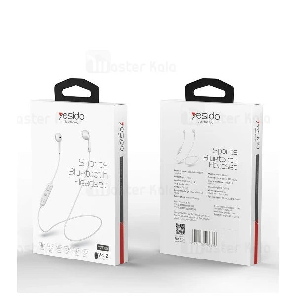 هندزفری بلوتوث یسیدو Yesido YSP05 Sports Bluetooth Headset طرح ایرپاد