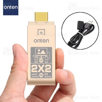 کابل و دانگل بلوتوث HDMI چهار کاره ONTEN OTN-7573 HDTV Adapter 3 in 1