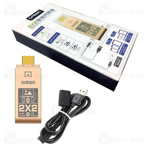 کابل و دانگل بلوتوث HDMI چهار کاره ONTEN OTN-7573 HDTV Adapter 3 in 1