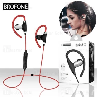 هندزفری بلوتوث بروفون Borofone BE9 Sport Ear Hook Headset طراحی گردنی
