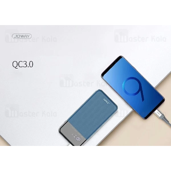 پاوربانک 10000 جووی Joway JP156 Type C PD QC3.0 دو پورت فست شارژ