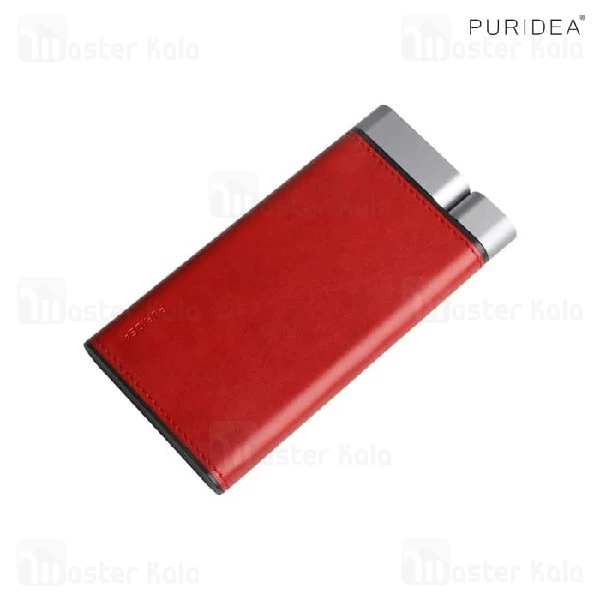 پاوربانک 10000 میلی آمپر پوریدا Puridea X01 Power Bank با روکش چرمی
