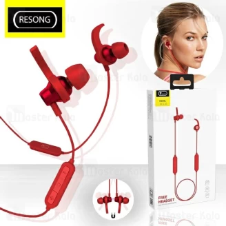 هندزفری بلوتوث Resong RE-L10 Wireless Magnetic Earphone طراحی مگنتی