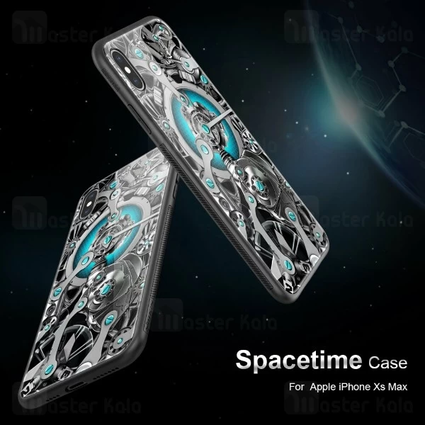 قاب محافظ نیلکین آیفون Apple iPhone XS Max Nillkin Spacetime با طرح سه بعدی